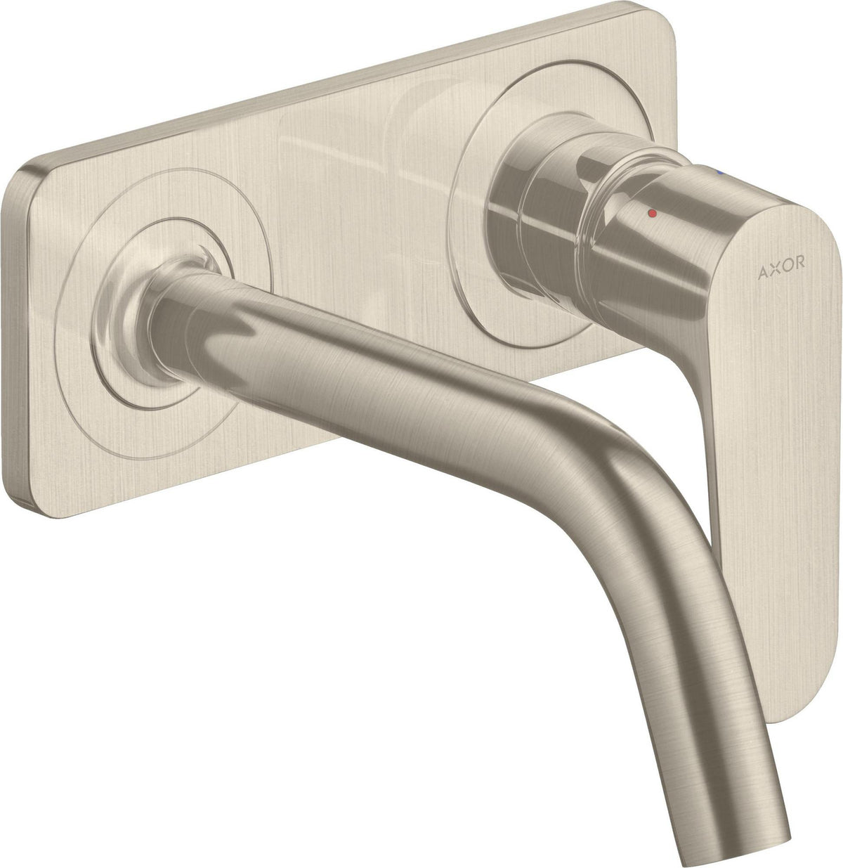 AXOR Citterio M Einhebel-Waschtischmischer Unterputz mit Platte, Chrom, 167 mm Auslauf