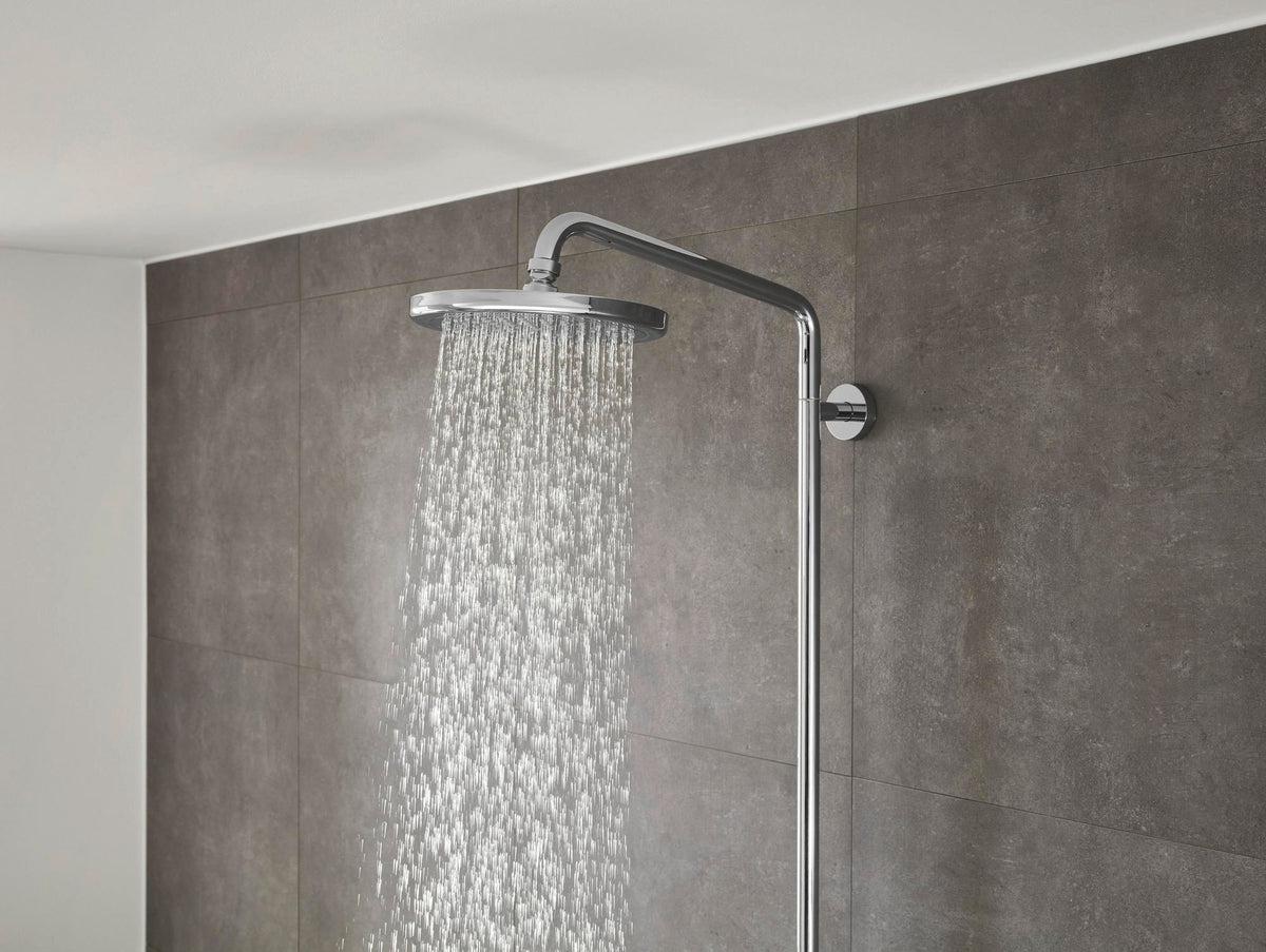 HANSGROHE Showerpipe Croma 220 AIR 1jet DN 15 EcoSmart Chrom mit Thermostat