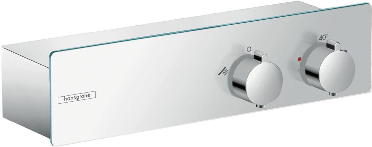 HANSGROHE ShowerTablet 350 Aufputz-Brausethermostat mit CoolContact und Ecostop für 1 Verbraucher