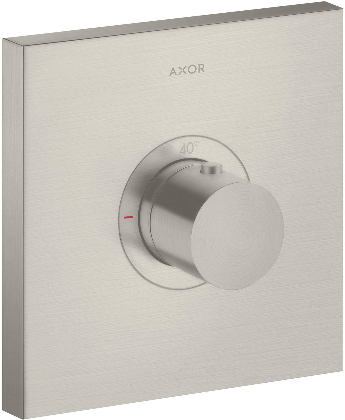 AXOR ShowerSelect Square Highflow UP Thermostatbatterie Chrom – Eckige Unterputz-Armatur mit 59 l/min