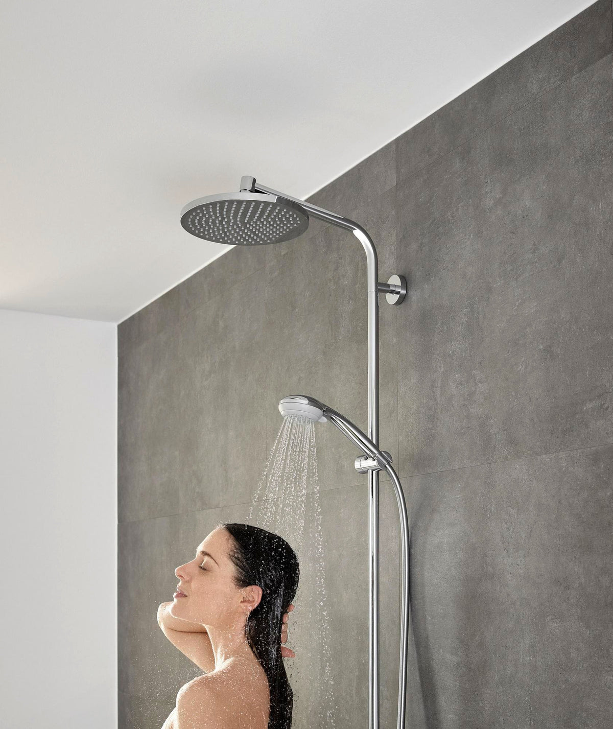 HANSGROHE Crometta 85 Handbrause mit Normalstrahl und QuickClean in Chrom