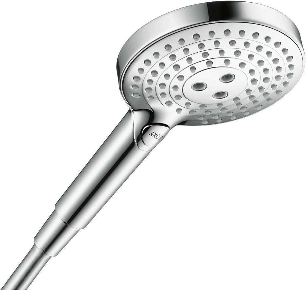 AXOR Handbrause 120 3jet Chrom – 3 Strahlarten, Select-Taste & QuickClean