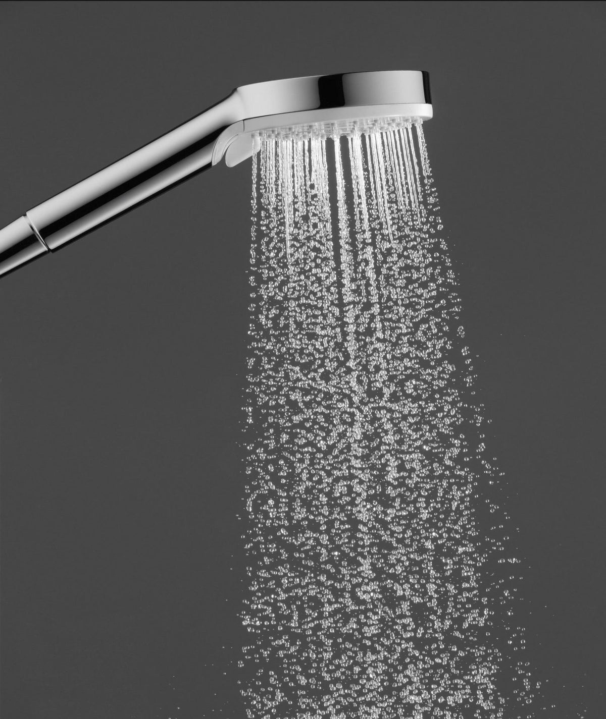 HANSGROHE Brauseset Crometta Vario 650 mm weiß/chrom – Handbrause mit 2 Strahlarten