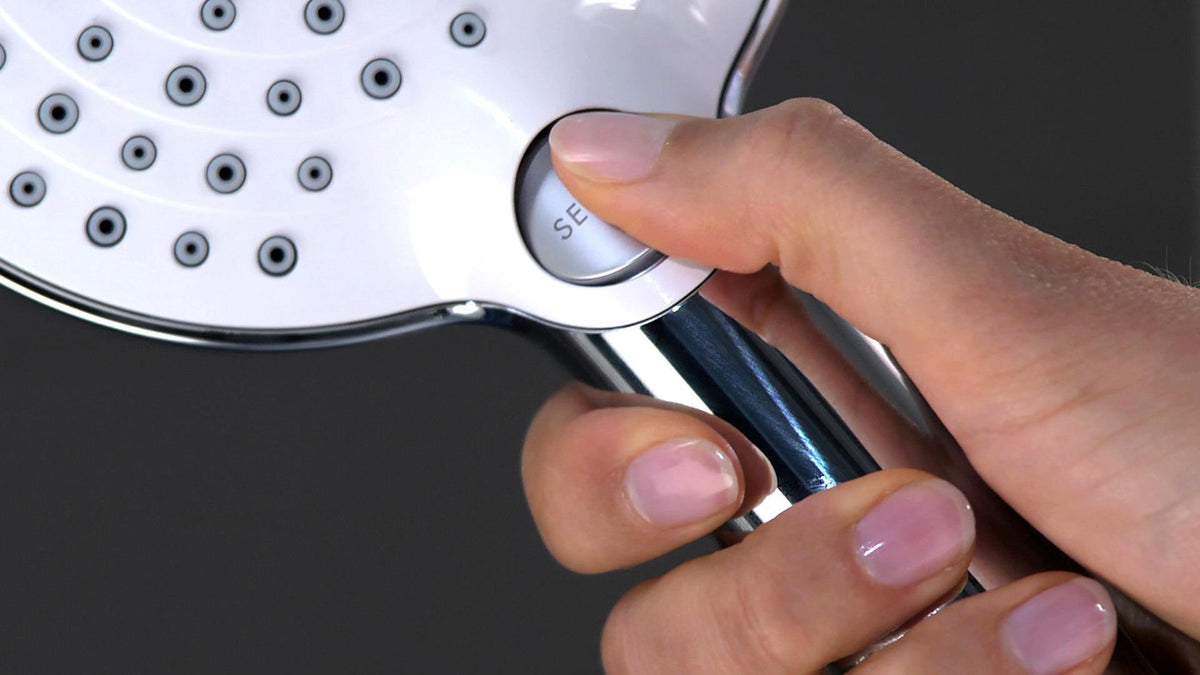 Hansgrohe Raindance Select S 120 3jet Handbrause EcoSmart Chrom – 3 Strahlarten & QuickClean