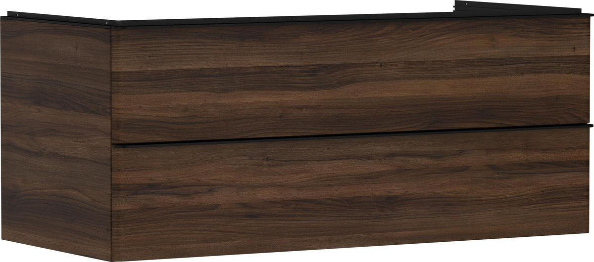 HANSGROHE Waschtischunterschrank Xelu Q 1180 mm, weiß hochglanz, 2 Schubkästen, SoftClose