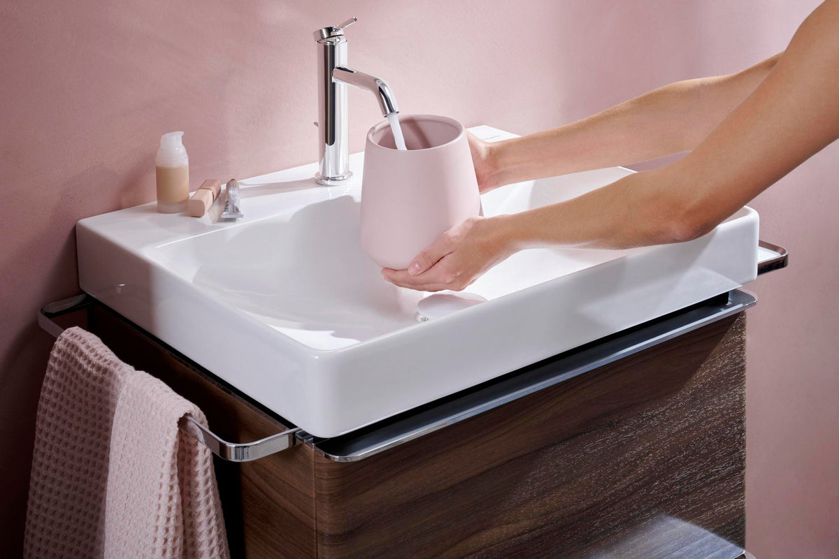 HANSGROHE HG Einhebel-Waschtischmischer Tecturis S ComfortZone 110 mit Zugstange chrom