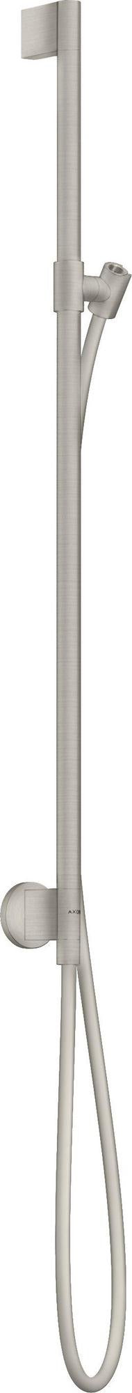AXOR ONE Brausestange 900 mm mit Brauseschlauch 1600 mm und Wandanschluss in Chrom