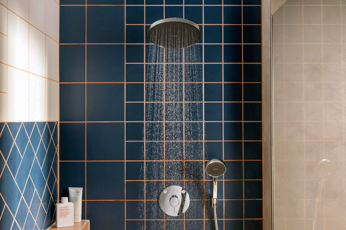HANSGROHE Activera Select S 95 2jet EcoSmart Handbrause – Chrom, 2 Strahlarten, Select-Taste