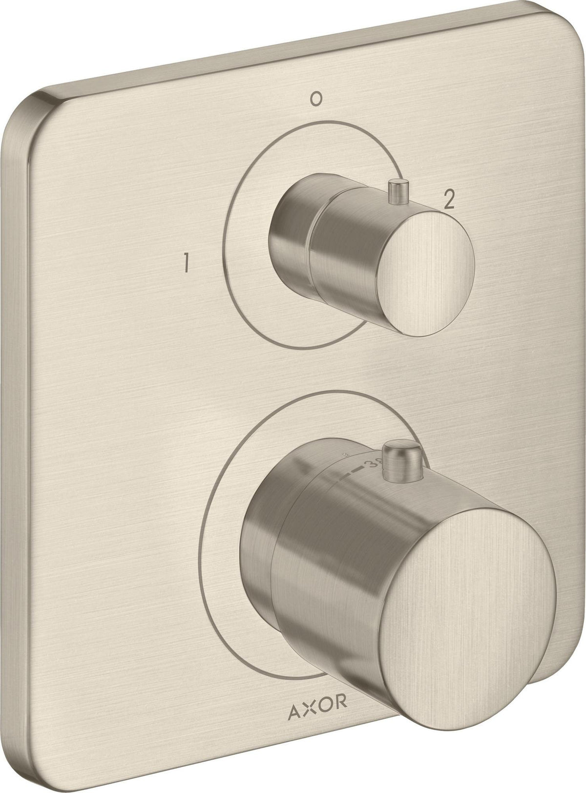 AXOR Citterio M Unterputz-Thermostat mit Abstellventil, chrom – 1 Verbraucher