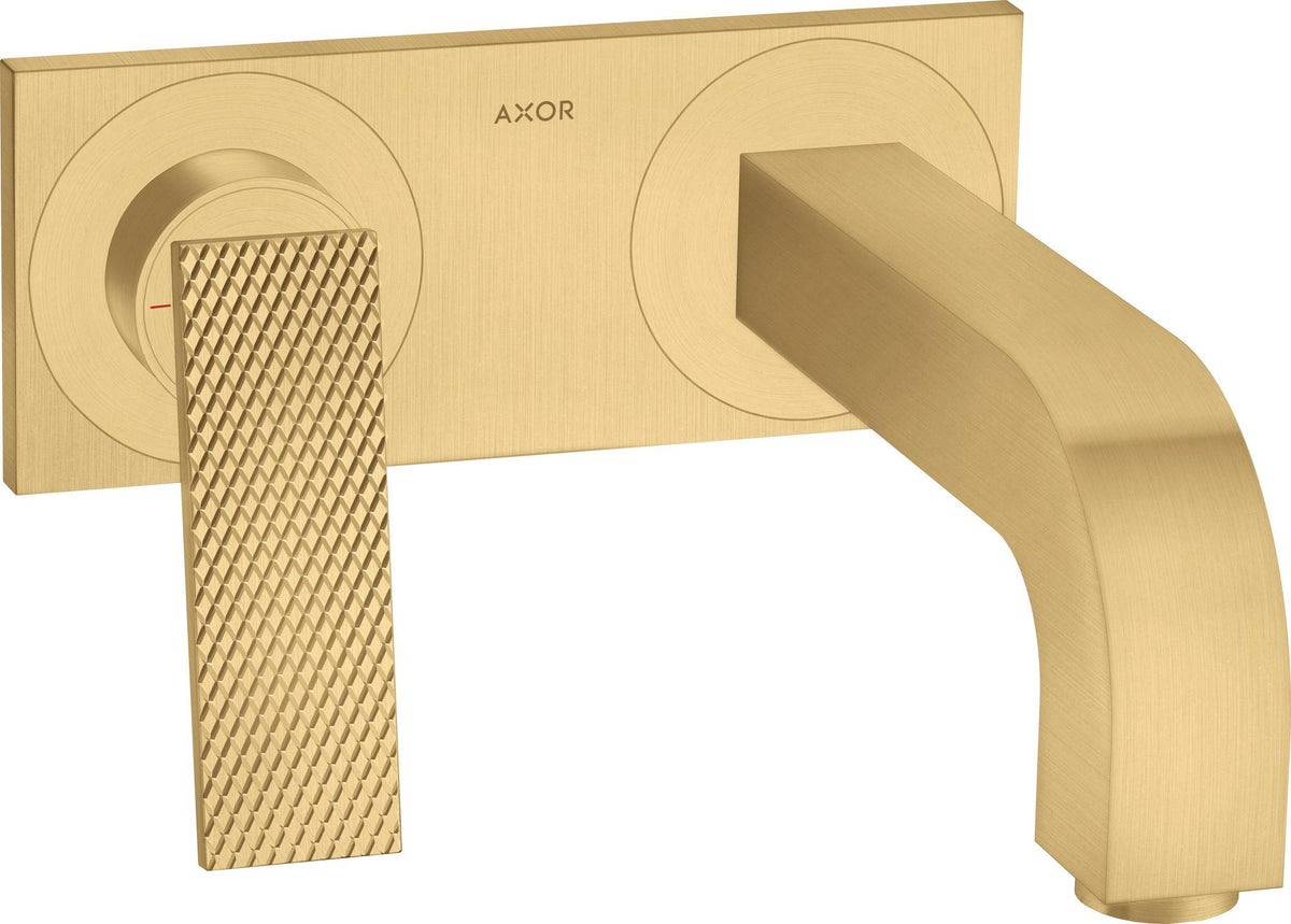 AXOR CITTERIO Fertigmontageset Waschtischmischer Unterputz mit Hebelgriff Chrom 220 mm