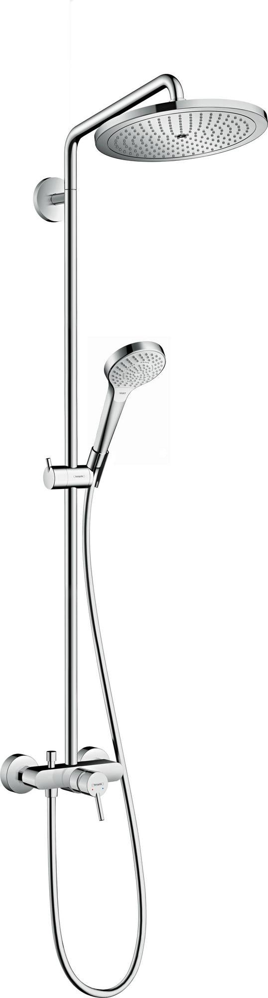 HANSGROHE Showerpipe Croma Select 280 Air 1Jet DN 15 mit Einhebelmischer – Chrom