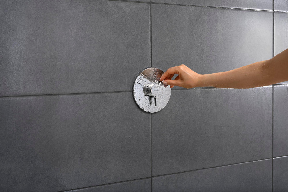 HANSGROHE HG Mischer DuoTurn S Unterputz, 2 Verbraucher chrom – Mengensteuerung und Umsteller