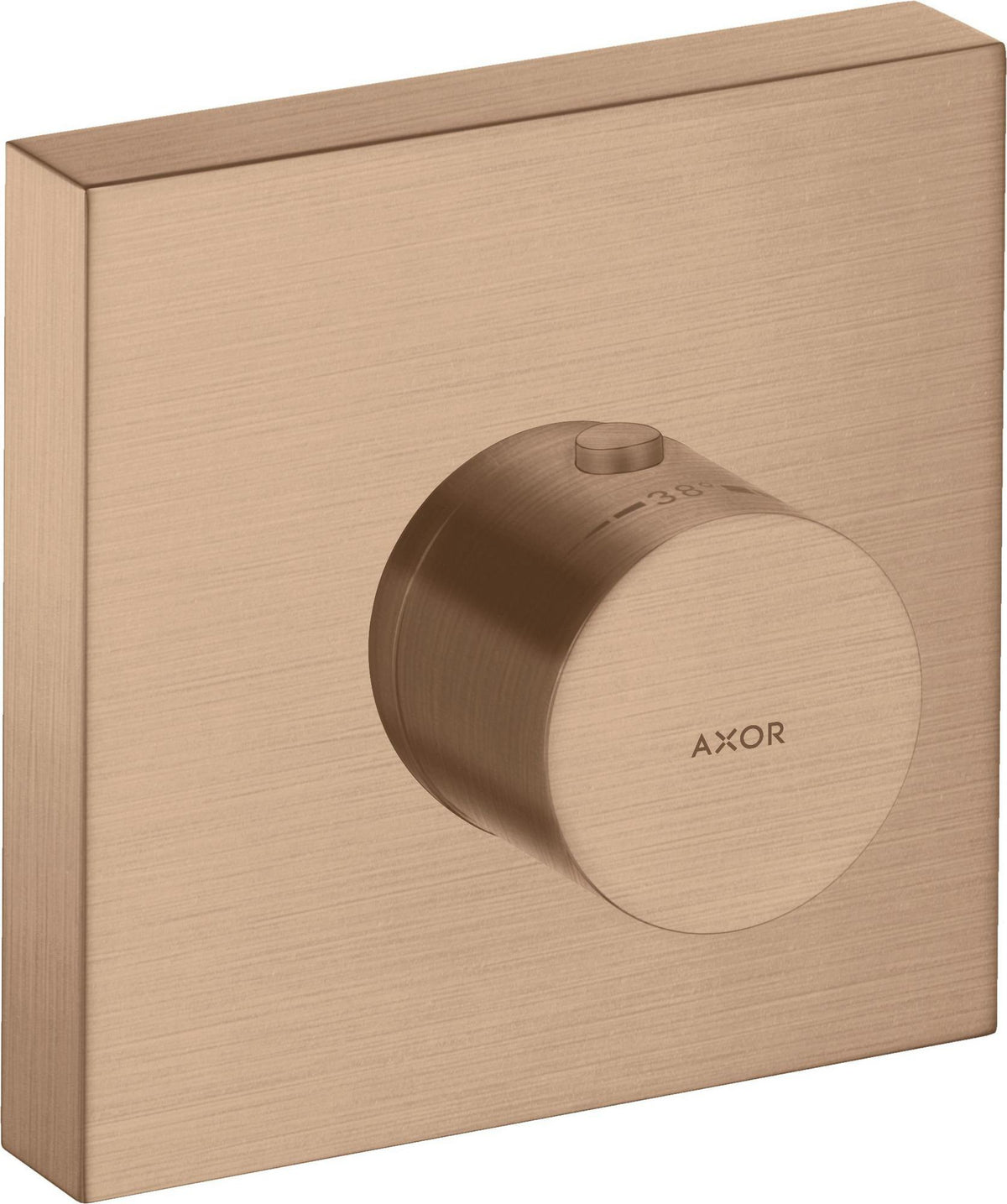 AXOR STARCK SHOWERCOLLECTION Thermostatmodul DN 20 eckig 120x120 mm Chrom – 1 Verbraucher, 34 l/min