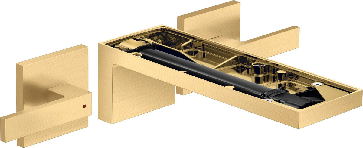 AXOR MYEDITION 3-Loch-Waschtischmischer mit Push-Open Ablaufgarnitur in Chrom