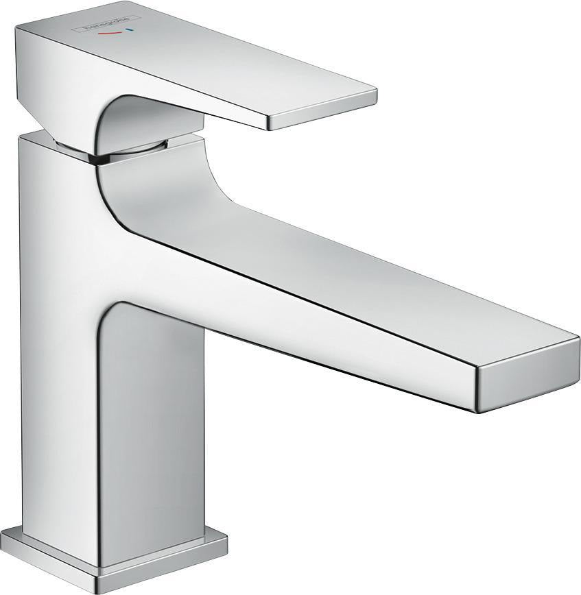 HANSGROHE METROPOL 100 Einhebel-Waschtischmischer DN 15 chrom CoolStart mit Push-Open Ablaufgarnitur