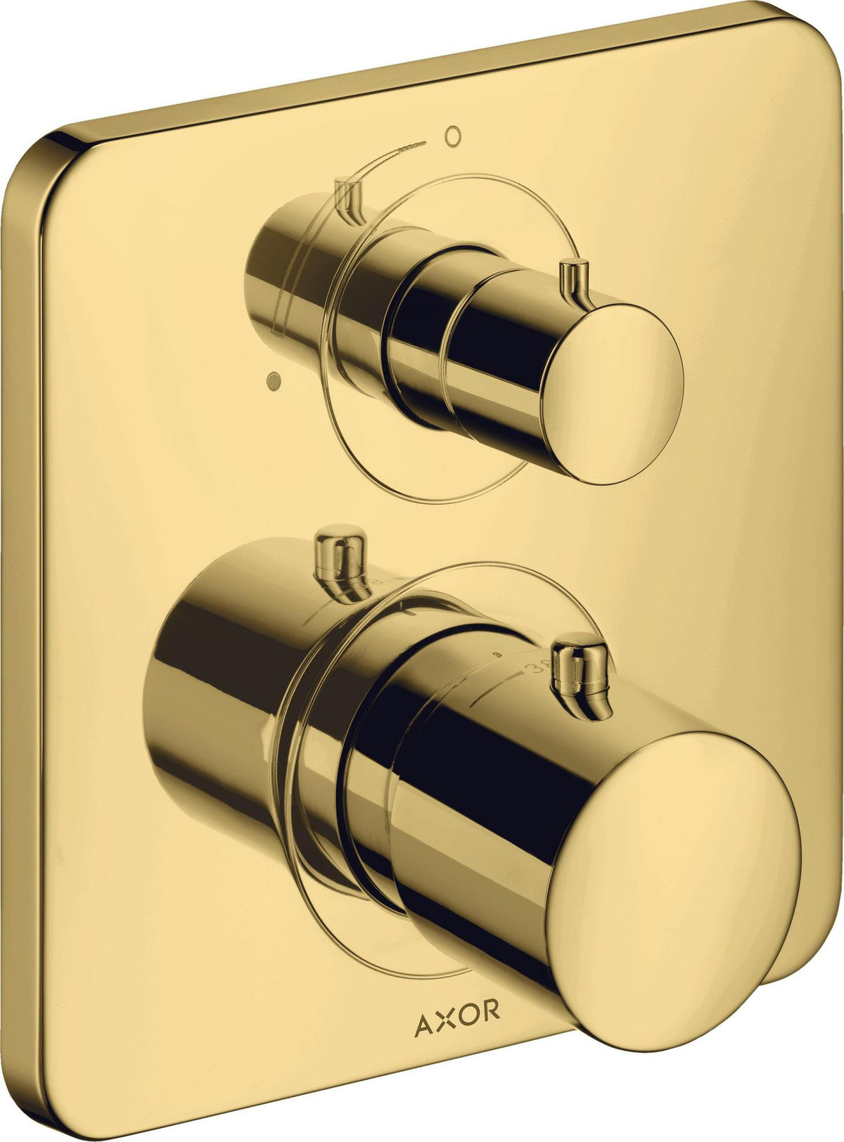 AXOR Citterio M Unterputz-Thermostat mit Abstellventil, chrom – 1 Verbraucher