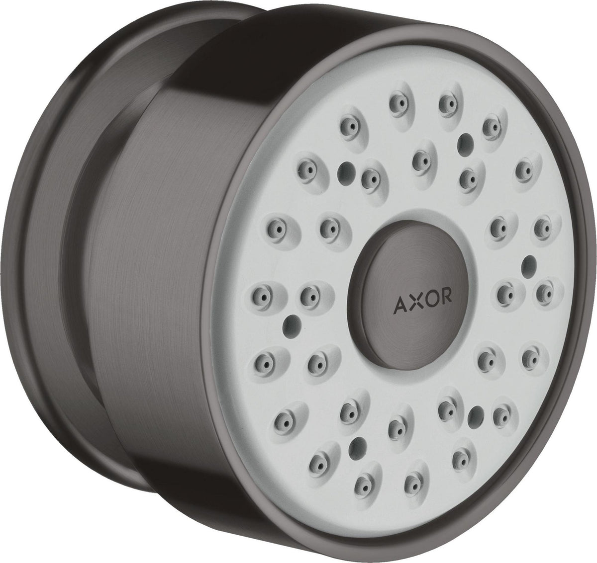 AXOR Seitenbrause 1jet DN 15 mit runder Rosette in Chrom – 65 mm, Rain-Strahl, verstellbar