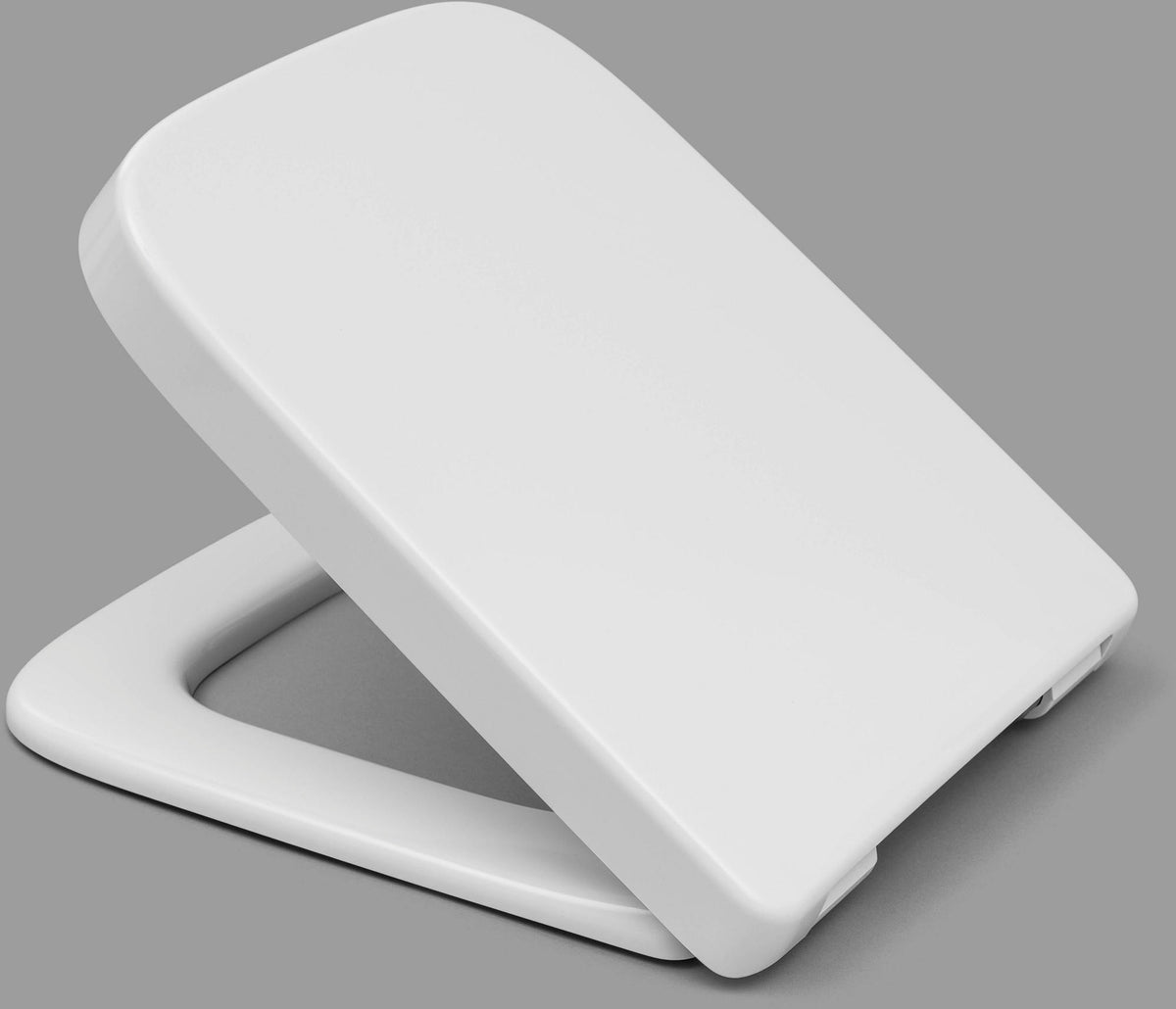 HAMBERGER HARO WC-Sitz Makira SoftClose weiß mit Edelstahl-Steckscharnier