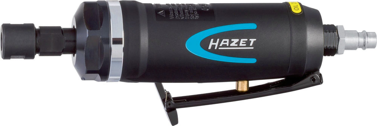 HAZET Druckluftstabschleifer 9032P-1 – 22000 min-¹, 6 mm Spannzange, kälteisolierender Griff