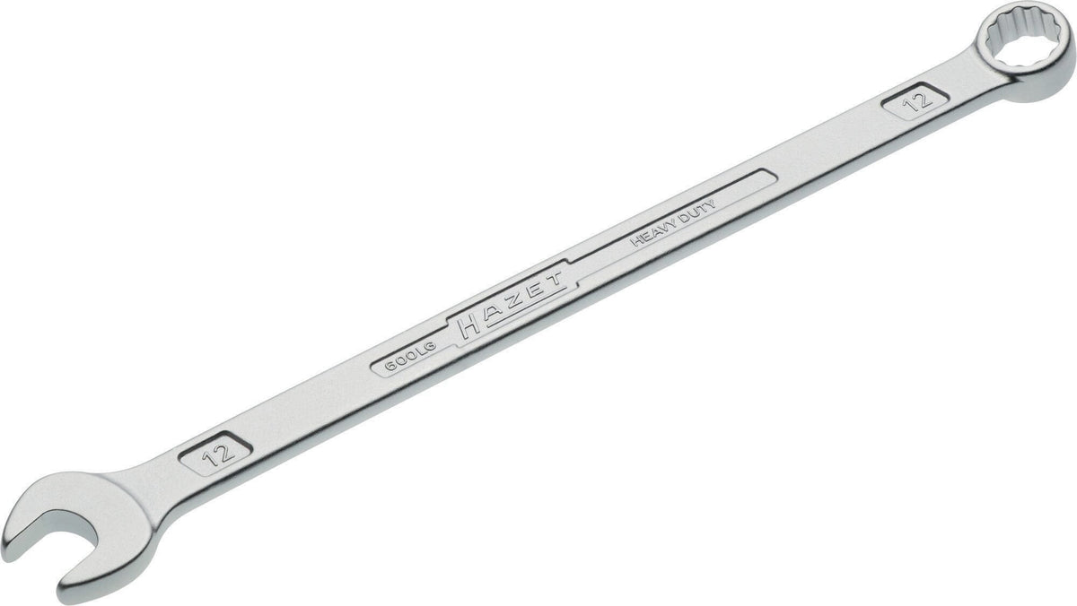 HAZET Ringmaulschlüssel 600 LG SW 10 mm – extra lang, CV-Stahl, verchromt