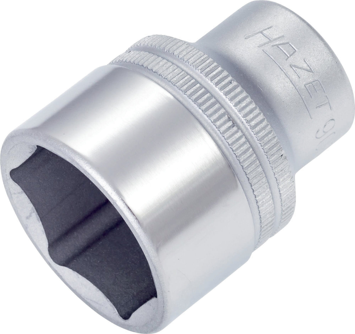 HAZET Steckschlüsseleinsatz 900 1/2 Zoll 6-kant SW 10 mm Länge 38 mm – CV-Stahl verchromt