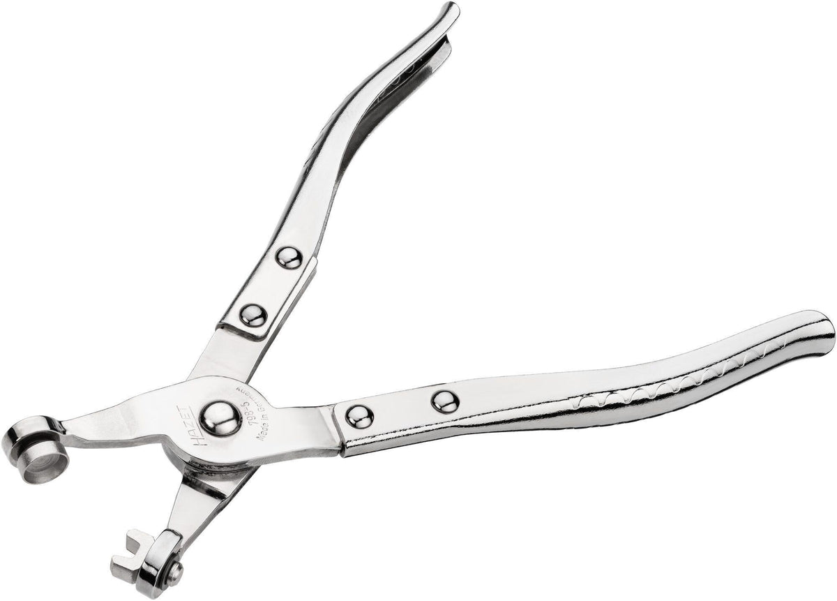 HAZET Schlauchklemmenzange 798-5 – 210 mm, Kapazität 6–40 mm, drehbare Backen
