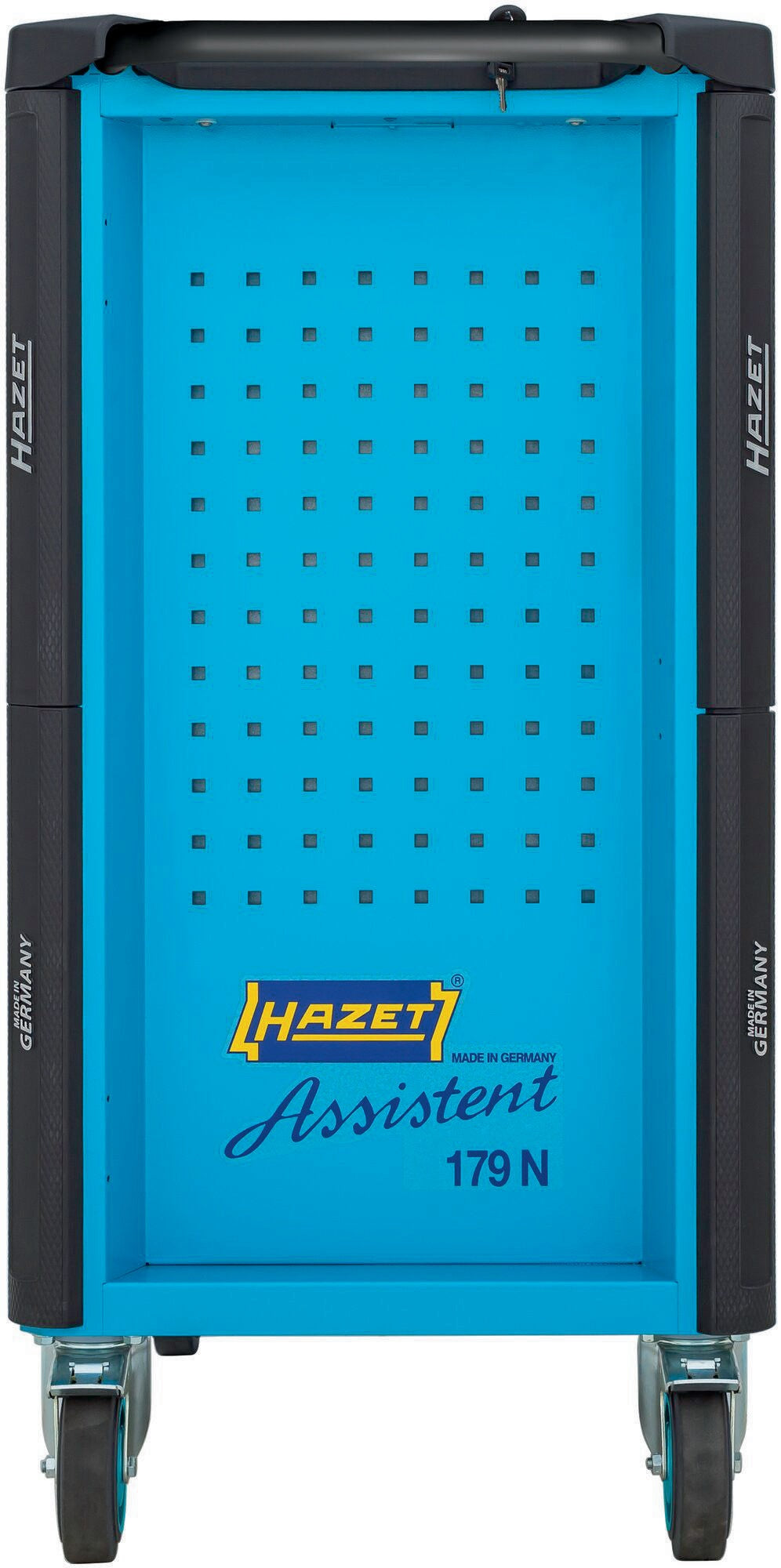 HAZET Werkzeugwagen 179N-7/220 – 7 Schubladen, 220-teilig, 540 kg, Stahlblech blau