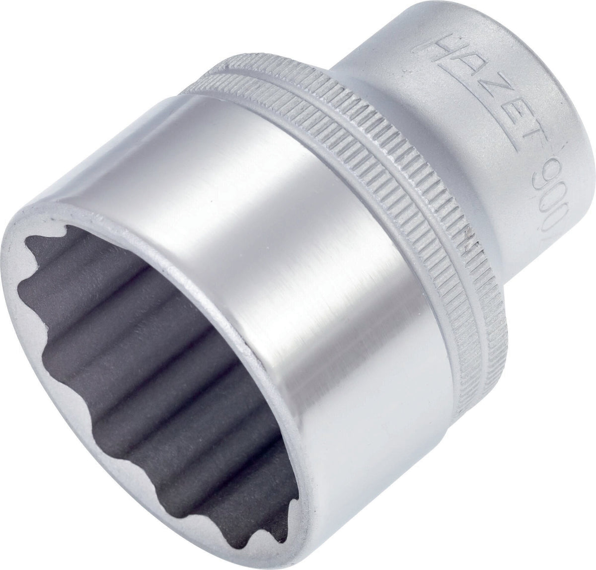 HAZET Steckschlüsseleinsatz 900Z-10 1/2 Zoll 12-kant SW 10 mm – CV-Stahl verchromt