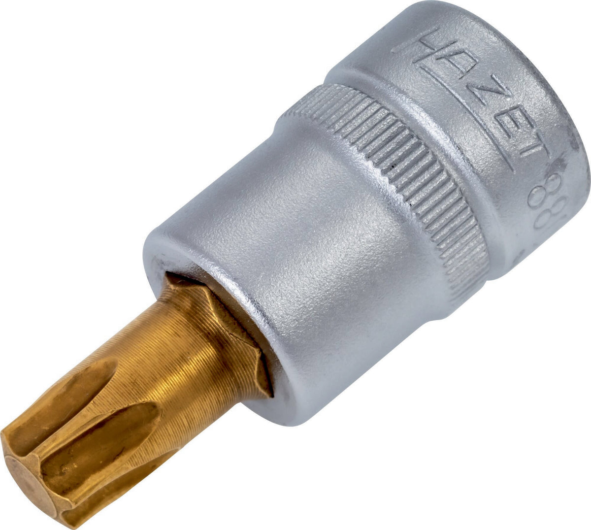 HAZET Steckschlüsseleinsatz 8802-T15 3/8 Zoll 6-kant T15 Länge 43,5 mm TIN-beschichtet
