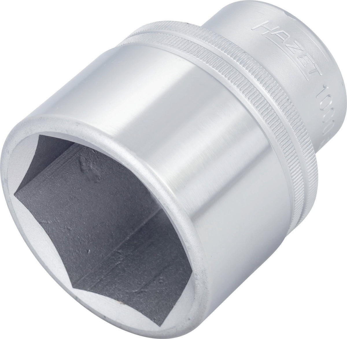 HAZET Steckschlüsseleinsatz 1000 3/4 Zoll 6-kant SW 24 mm, Länge 52 mm, CV-Stahl verchromt