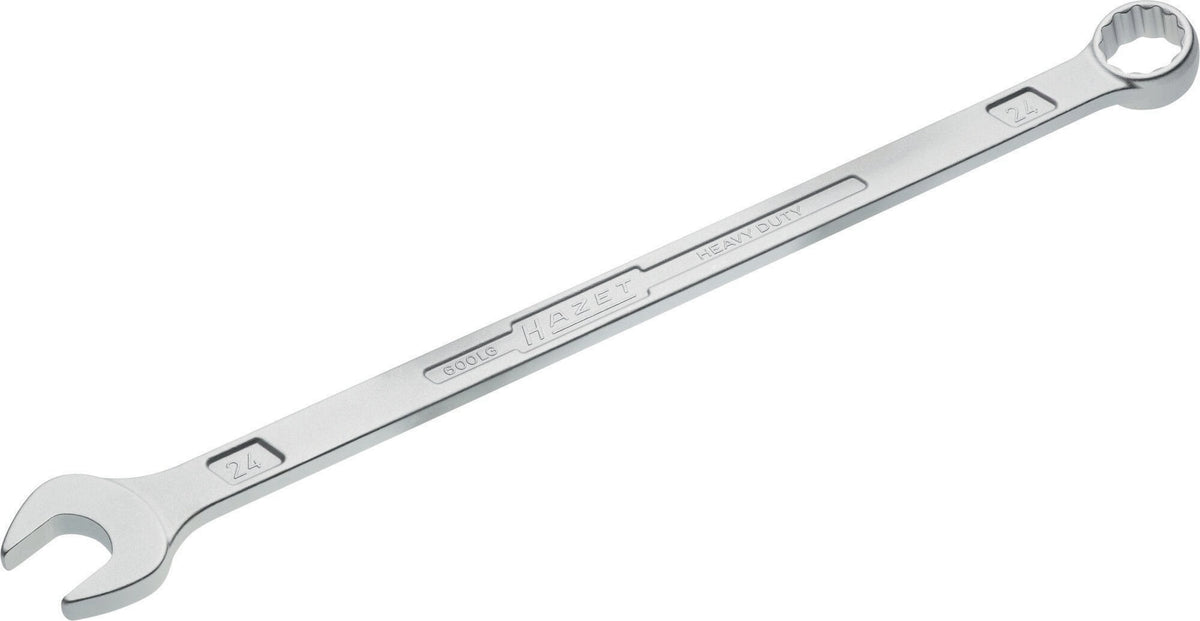 HAZET Ringmaulschlüssel 600 LG SW 10 mm – extra lang, CV-Stahl, verchromt