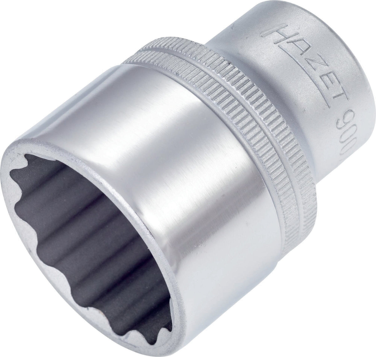 HAZET Steckschlüsseleinsatz 900Z-10 1/2 Zoll 12-kant SW 10 mm – CV-Stahl verchromt