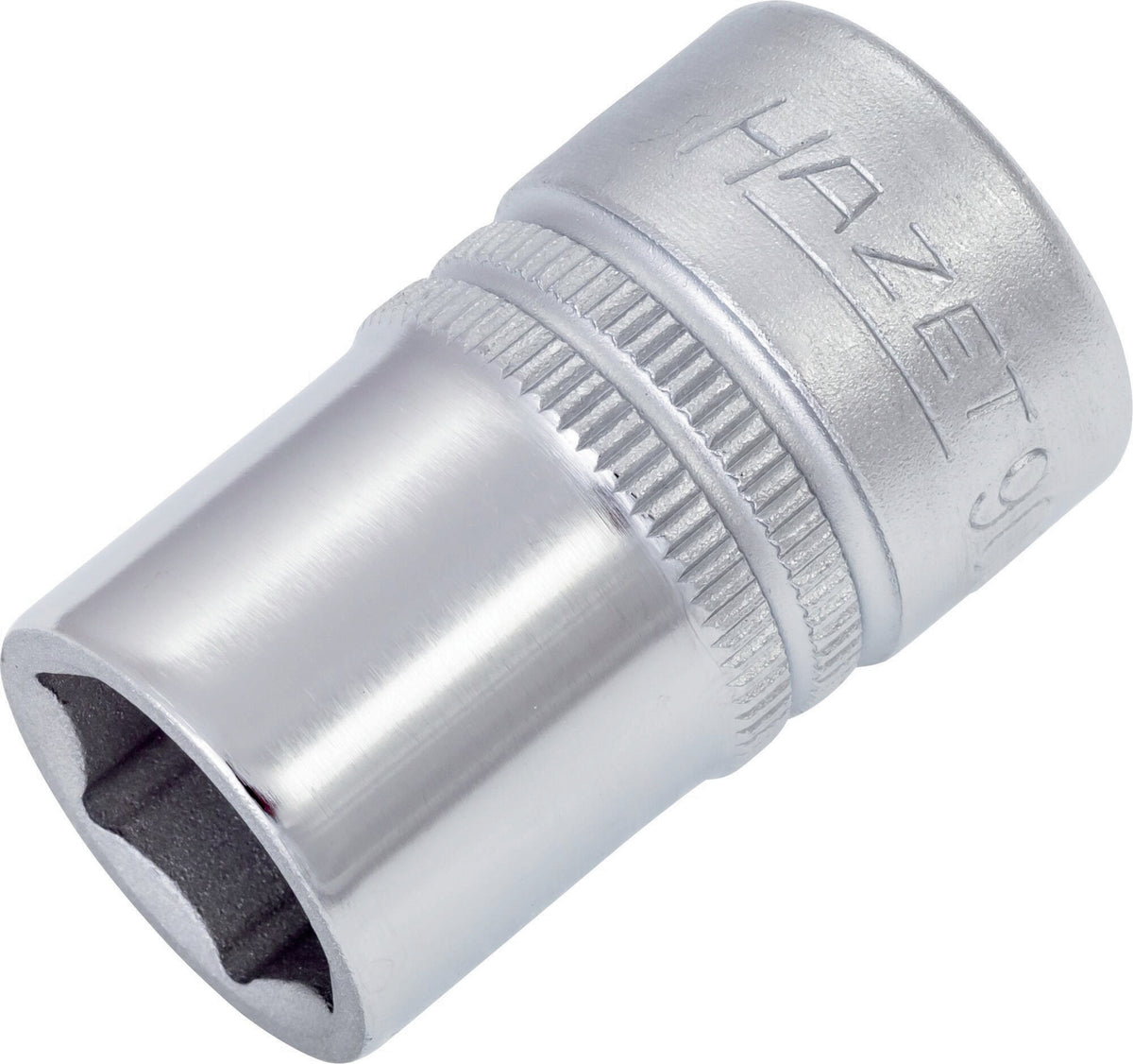 HAZET Steckschlüsseleinsatz 900 1/2 Zoll 6-kant SW 10 mm Länge 38 mm – CV-Stahl verchromt