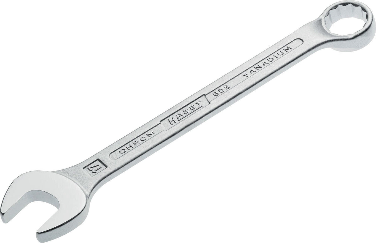HAZET Ringmaulschlüssel 603 SW 10 mm, Form B, CV-Stahl, DIN 3113 – Länge 137 mm