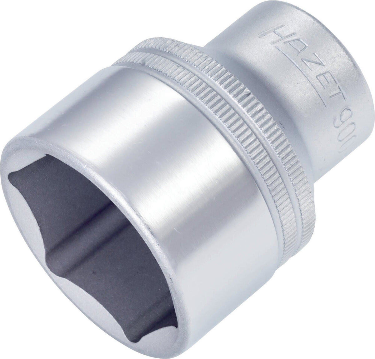 HAZET Steckschlüsseleinsatz 900 1/2 Zoll 6-kant SW 10 mm Länge 38 mm – CV-Stahl verchromt