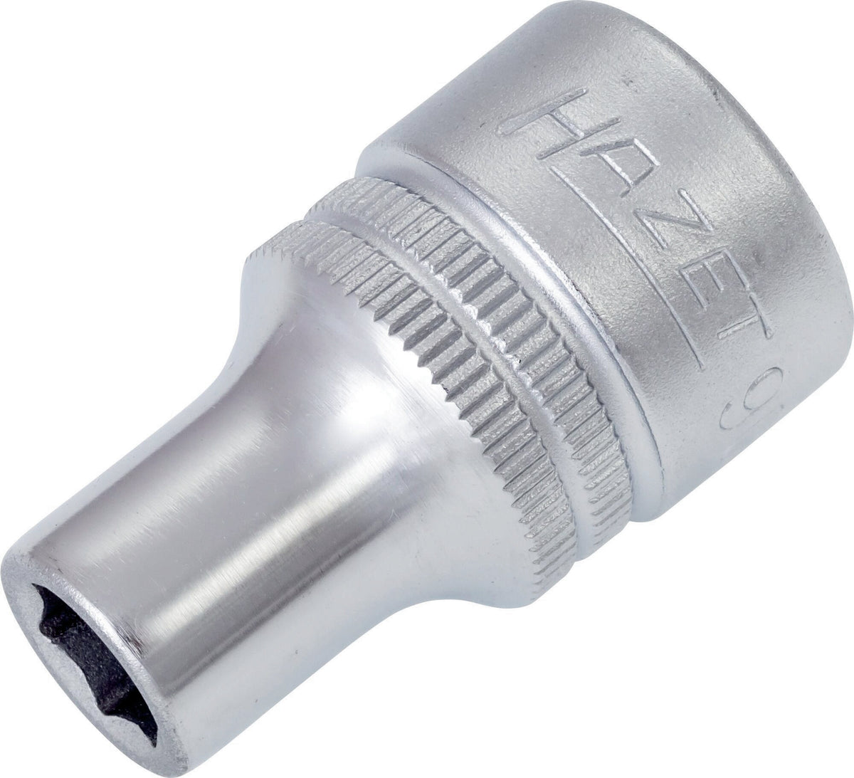 HAZET Steckschlüsseleinsatz 900 1/2 Zoll 6-kant SW 10 mm Länge 38 mm – CV-Stahl verchromt