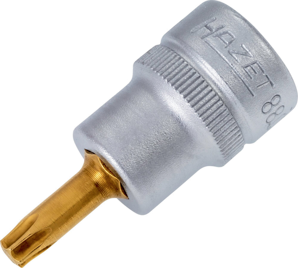 HAZET Steckschlüsseleinsatz 8802-T15 3/8 Zoll 6-kant T15 Länge 43,5 mm TIN-beschichtet