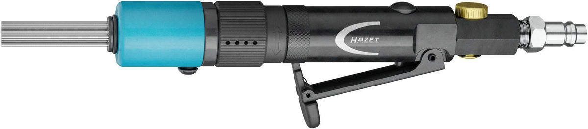 HAZET Nadelentroster 9035M-6 – 3000 min-¹, 13x1,3 mm Edelstahlnadeln, 360° Luftauslass