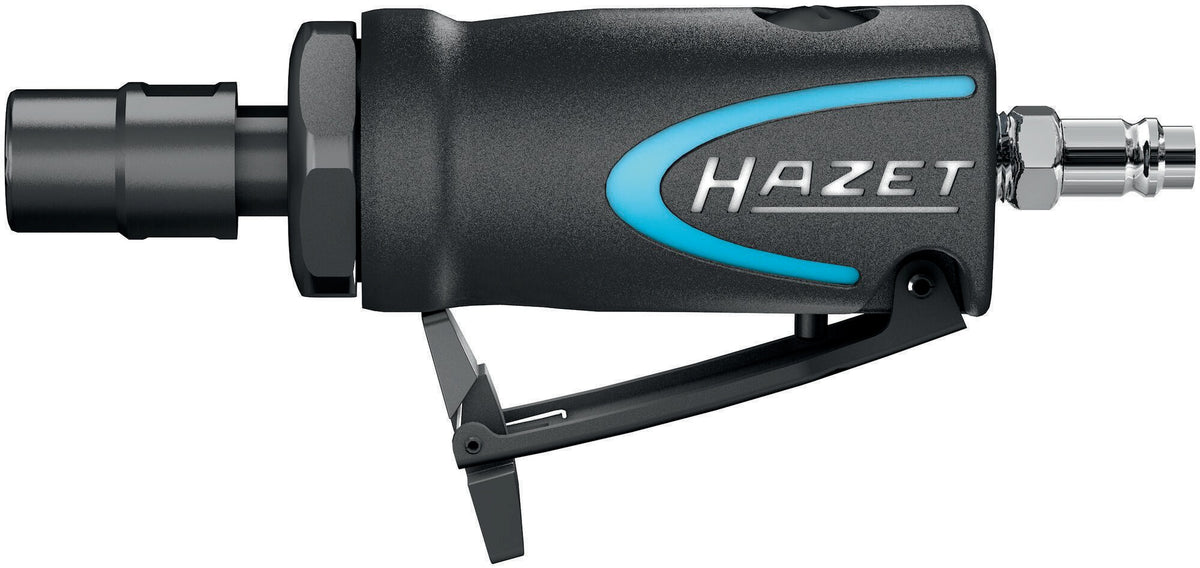 HAZET Druckluftstabschleifer 9032M-1 – 25000 min-¹, 6 mm Spannzange, kälteisolierender Griff