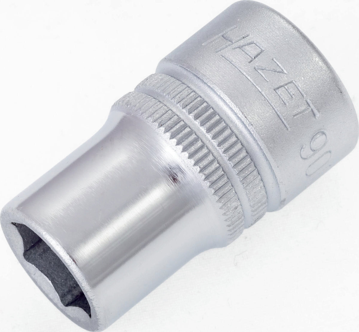 HAZET Steckschlüsseleinsatz 900 1/2 Zoll 6-kant SW 10 mm Länge 38 mm – CV-Stahl verchromt