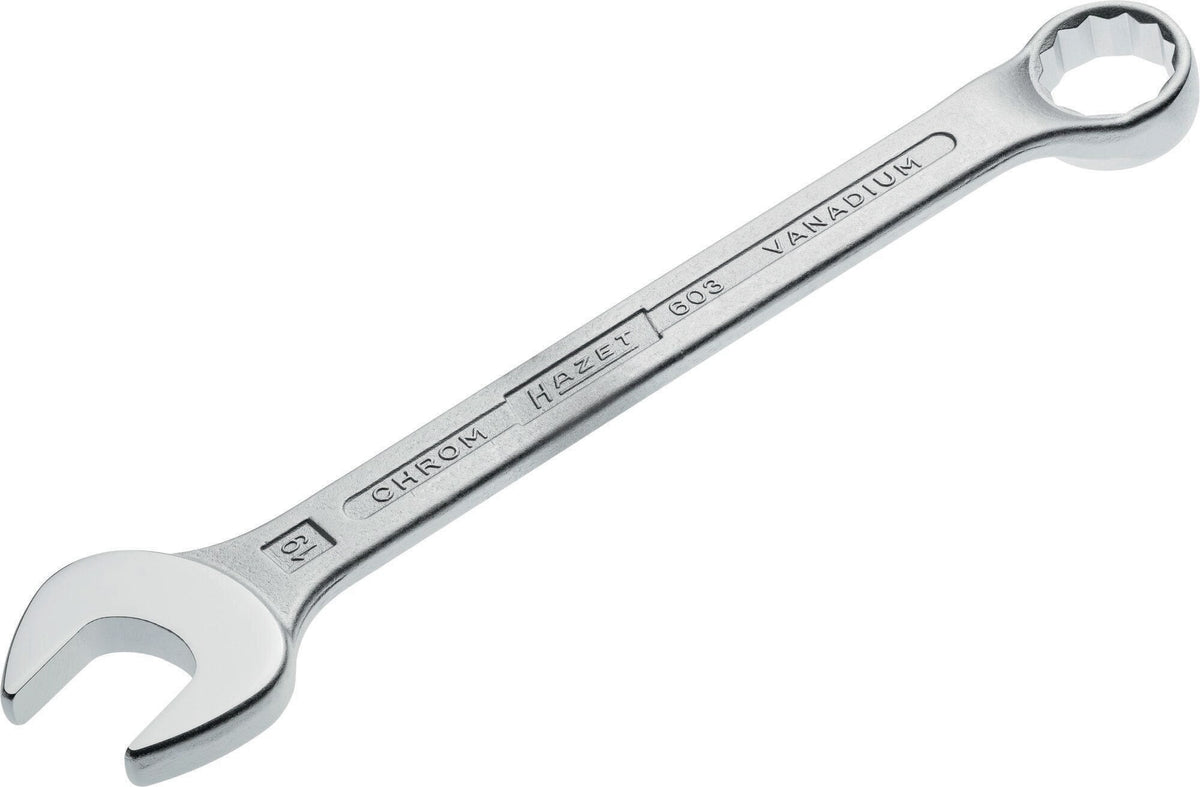 HAZET Ringmaulschlüssel 603 SW 10 mm, Form B, CV-Stahl, DIN 3113 – Länge 137 mm