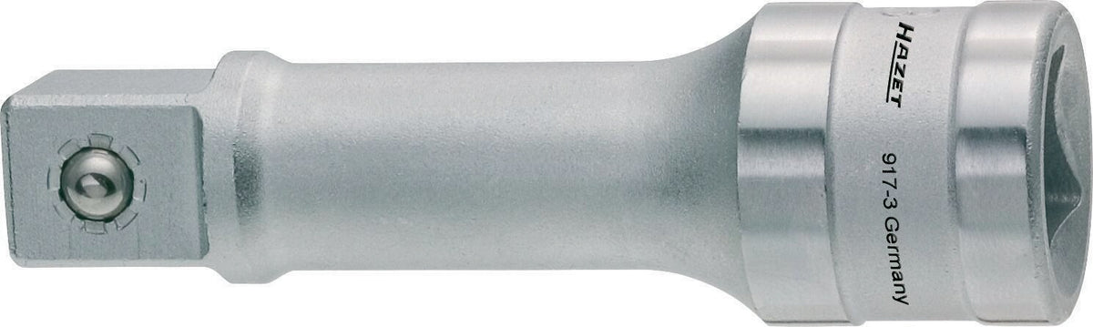 HAZET Verlängerung 1/2 Zoll 75 mm – CV-Stahl verchromt, polierter Kopf