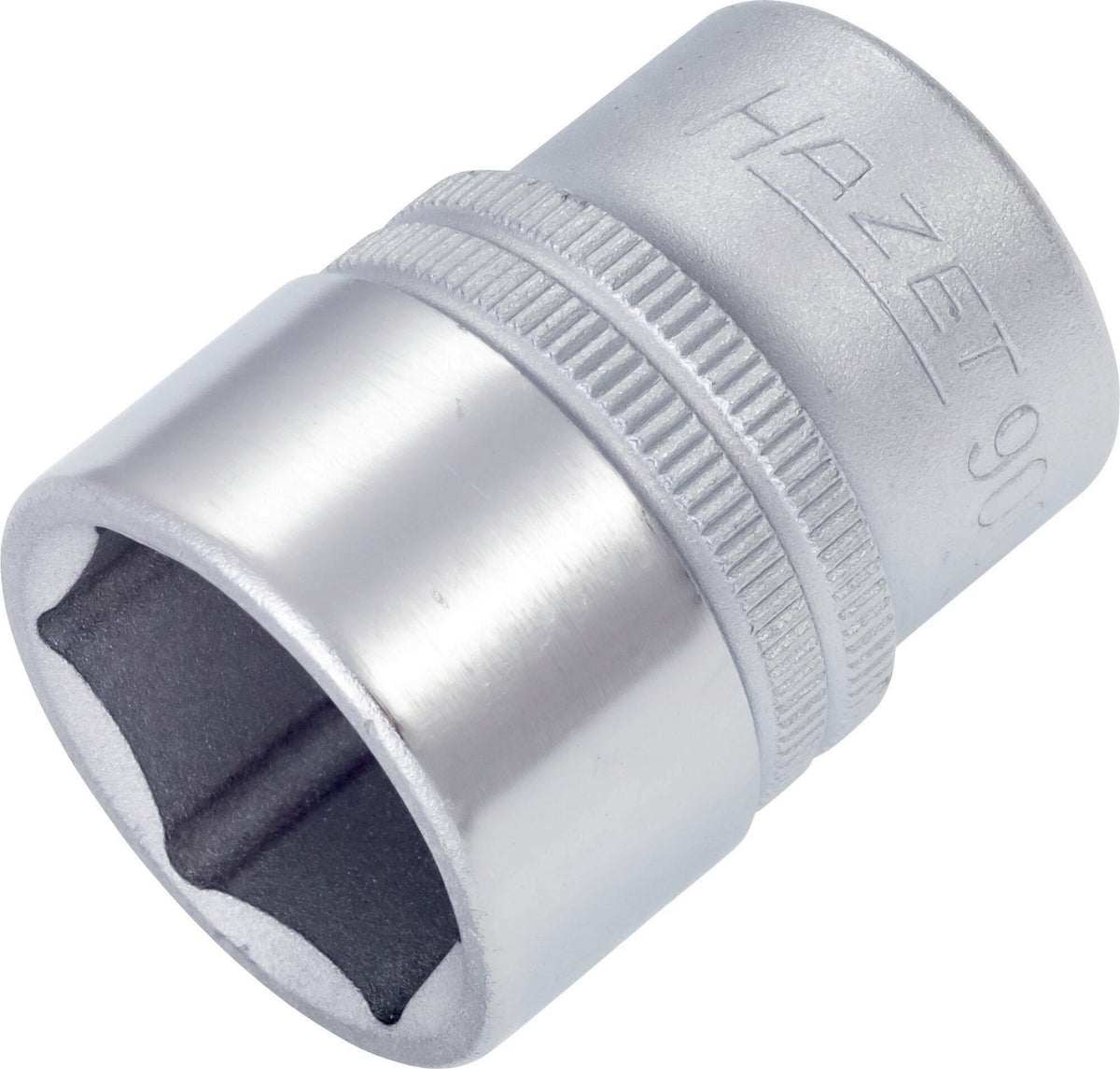 HAZET Steckschlüsseleinsatz 900 1/2 Zoll 6-kant SW 10 mm Länge 38 mm – CV-Stahl verchromt