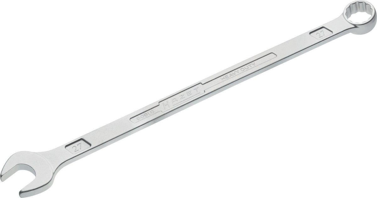 HAZET Ringmaulschlüssel 600 LG SW 10 mm – extra lang, CV-Stahl, verchromt