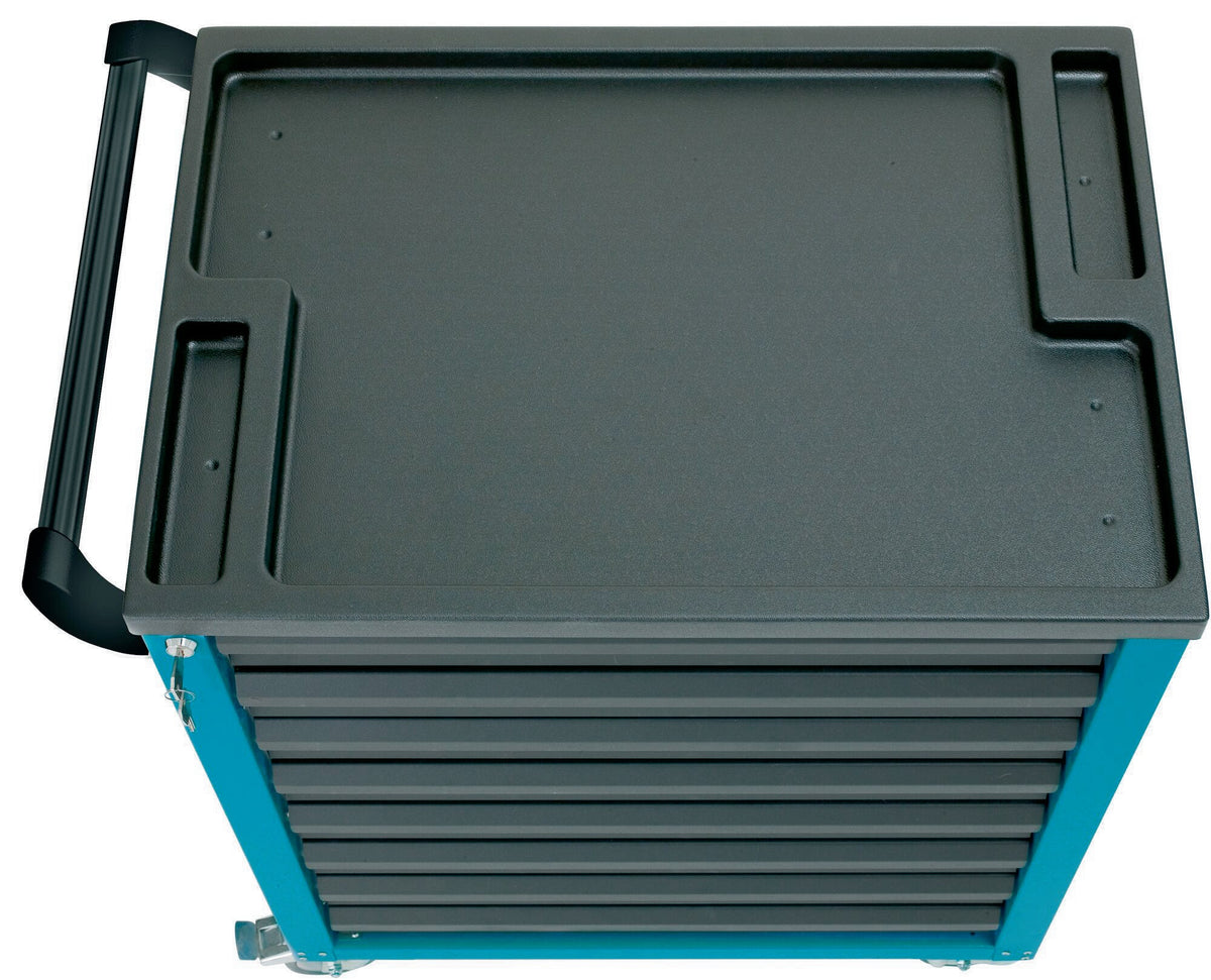 HAZET Werkzeugwagen 177-6, 780x498x915 mm, 6 Schubladen, Stahlblech, blau