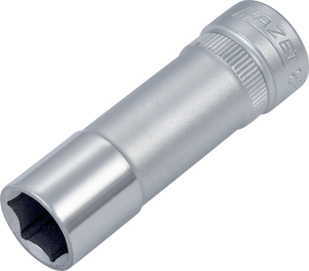 HAZET Steckschlüsseleinsatz 880LG 3/8 Zoll 6-kant SW 10 mm, Länge 54 mm, verchromt