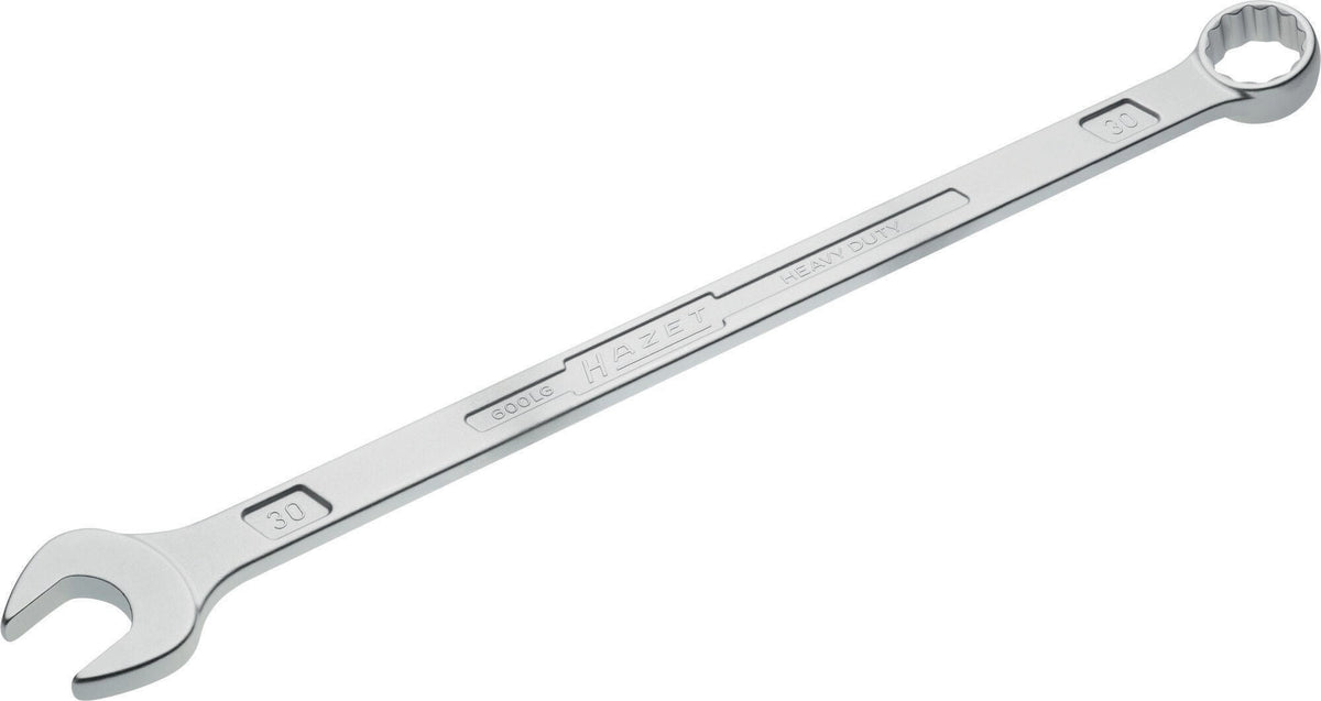 HAZET Ringmaulschlüssel 600 LG SW 10 mm – extra lang, CV-Stahl, verchromt