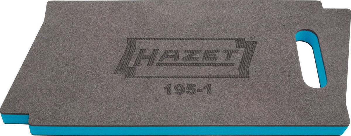 HAZET Kniebrett 195-1 – 450 x 210 x 30 mm, abwischbar, Schaumstoff mit geschlossenen Zellen