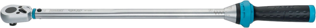 HAZET Drehmomentschlüssel 5107-3 CT 1/4 Zoll 1-9 Nm mit Umschaltknarre und Kalibrierschein