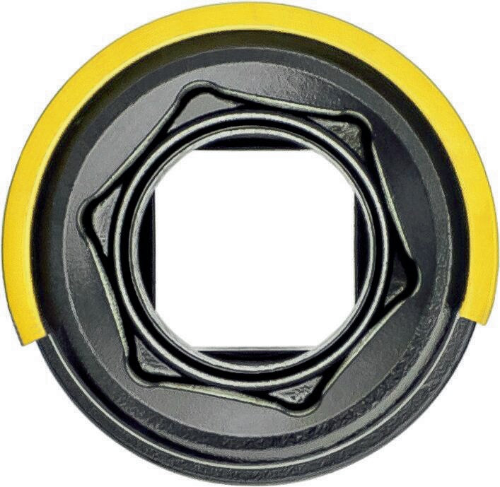 HAZET Kraftschraubersteckschlüsseleinsatz 903SLG-17 1/2 Zoll 6-Kant SW 17 mm mit Kunststoffhülse